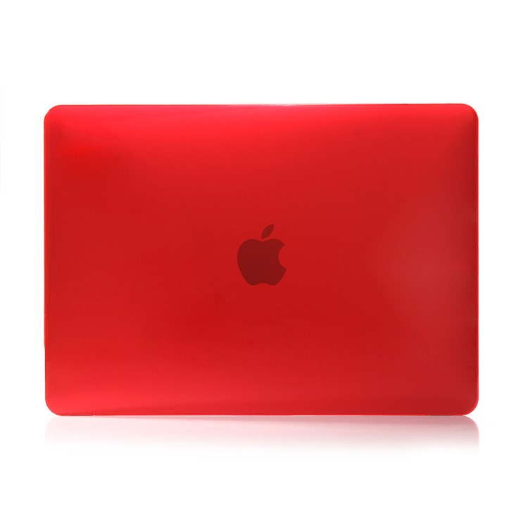 HAT PRINCE PC Hard Shell Casing + EU Version TPU Keyboard Film for MacBook Pro 15-inch (2016) 15.4" with Touch Bar (A1707) - Red-6