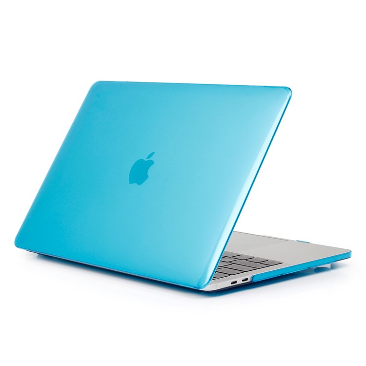 HAT PRINCE Hard Shell Case + EU Version TPU Keyboard Film for MacBook Pro 15-inch (2016) 15.4" A1707 with Touch Bar - Blue-2