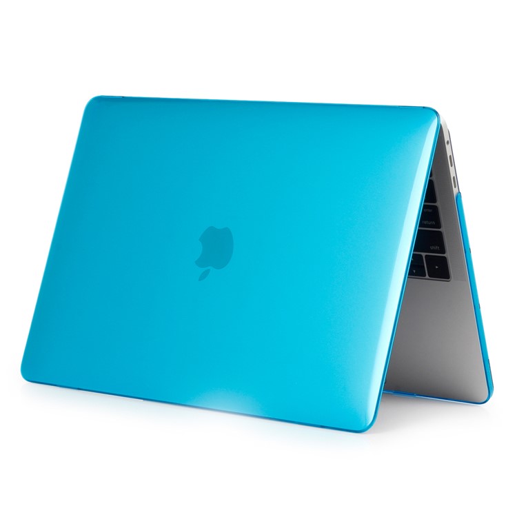 HAT PRINCE Hard Shell Case + EU Version TPU Keyboard Film for MacBook Pro 15-inch (2016) 15.4" A1707 with Touch Bar - Blue-4