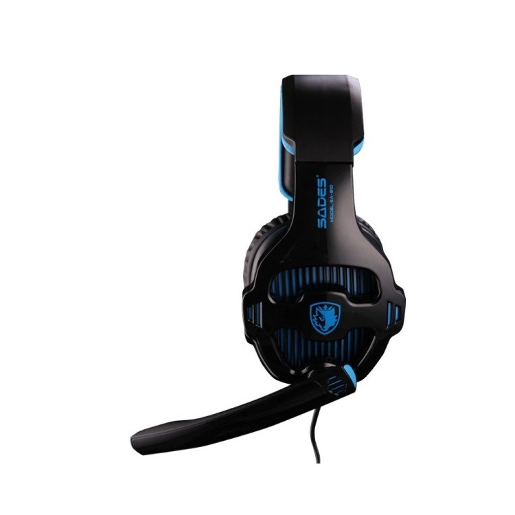SADES SA-810 Professional Over-Ear Gaming Headphone Headset with Mic - Black-4