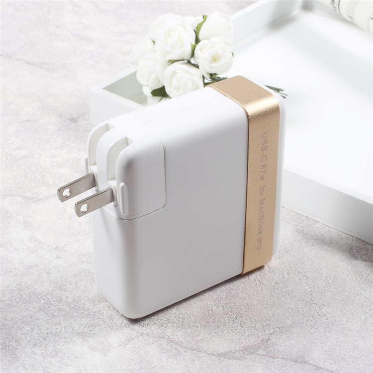 87W USB-C Power Adapter Type-C Plug (No Logo, with Package) - US Plug-1