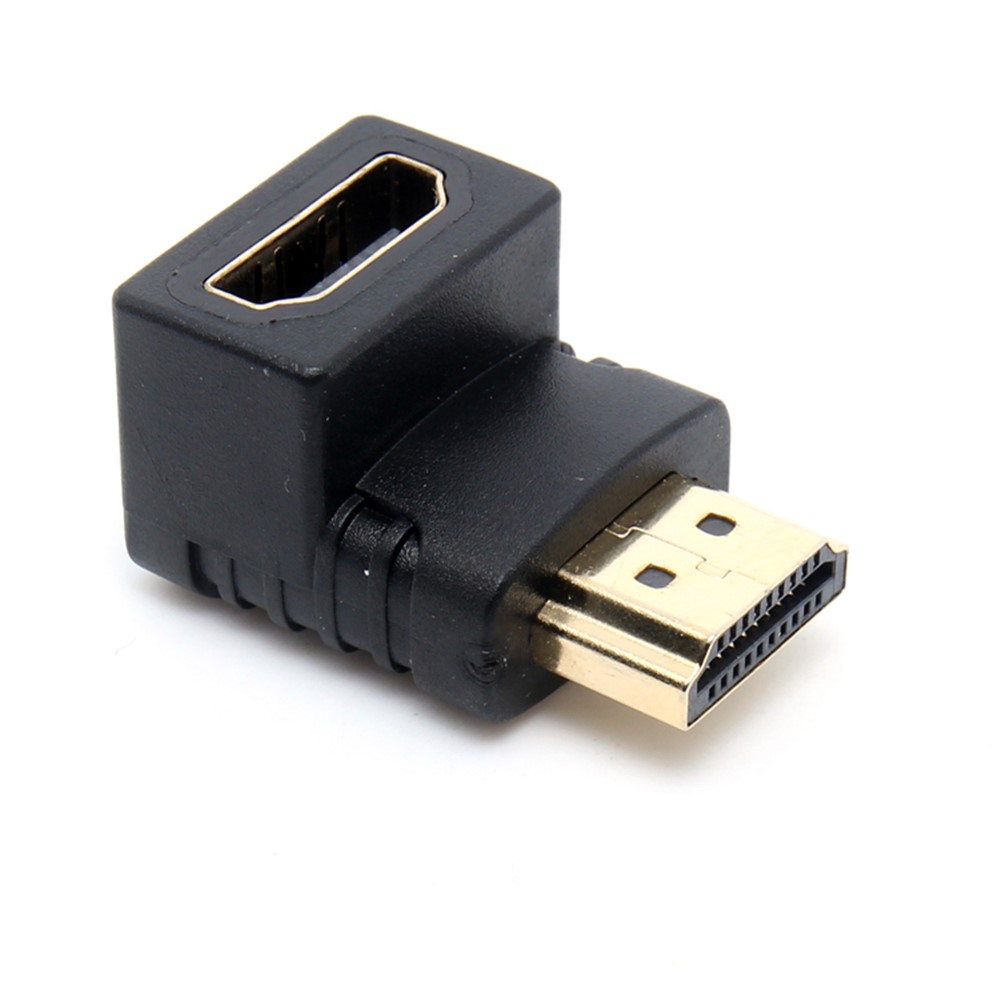 90 Grad HDMI Mann zum HDMI weiblichen Verbindungsstück-Adapter-2