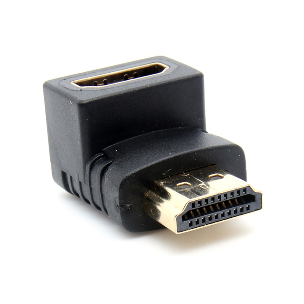 90 Grad HDMI Mann zum HDMI weiblichen Verbindungsstück-Adapter-3