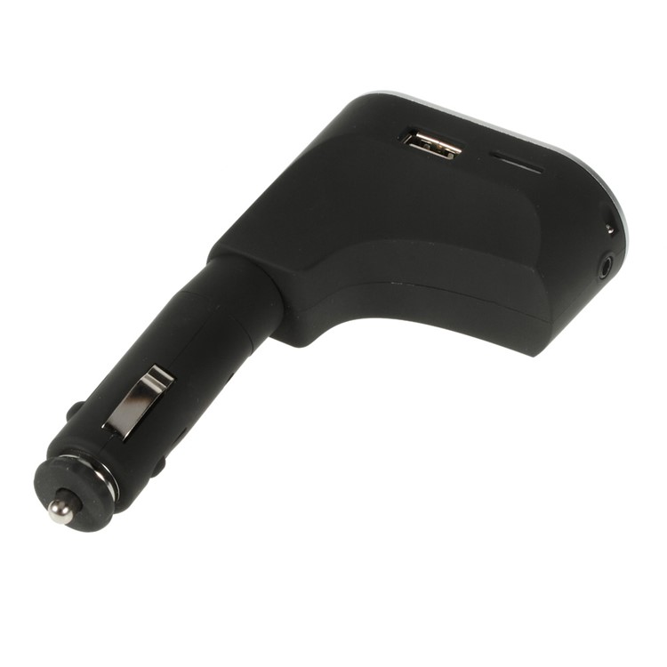 Wireless Bluetooth Hands-free FM Transmitter USB SD + Car Charger-2