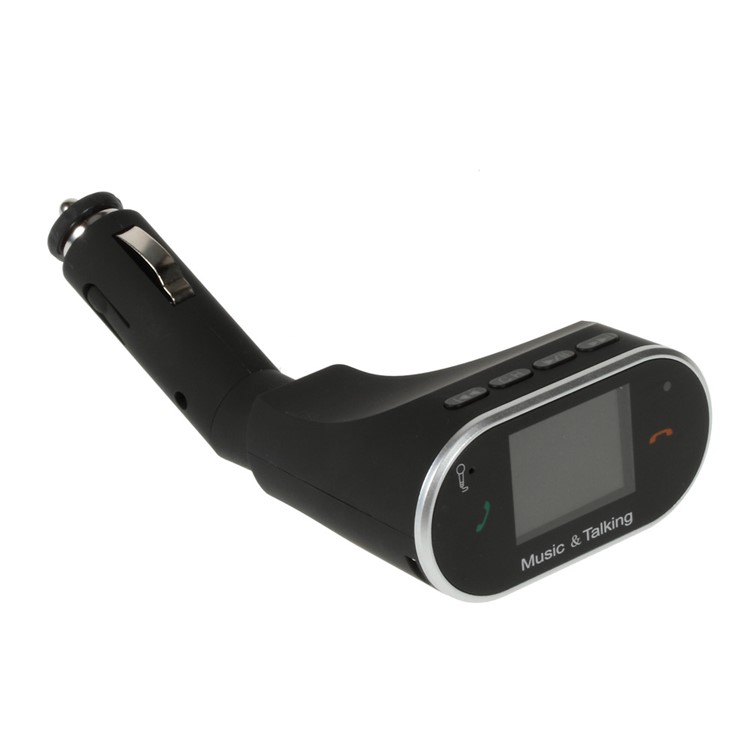 Wireless Bluetooth Hands-free FM Transmitter USB SD + Car Charger-3