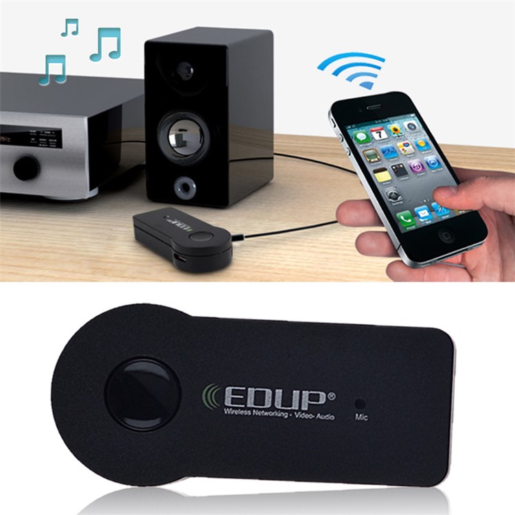 EDUP EP-B3511 Mini 3.5mm Input Car Bluetooth V3.0 Music Audio Receiver Adapter-1
