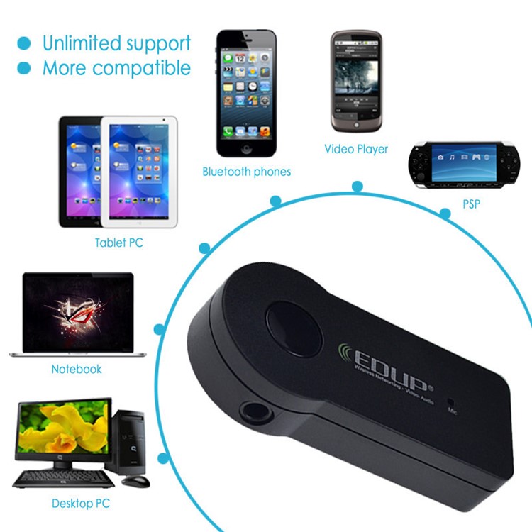 EDUP EP-B3511 Mini 3.5mm Input Car Bluetooth V3.0 Music Audio Receiver Adapter-7
