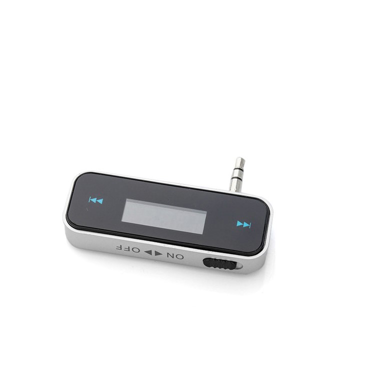 3.5mm In-car FM Transmitter Radio Adapter - Black-14