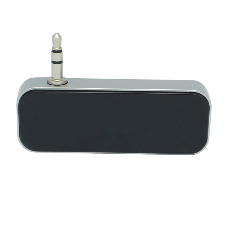 3.5mm In-car FM Transmitter Radio Adapter - Black-4