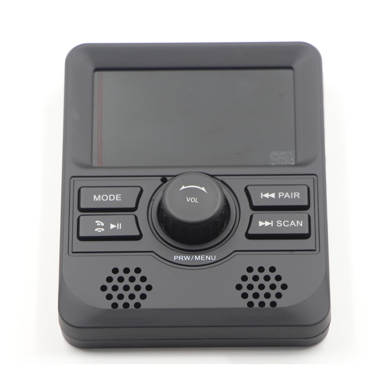 Windscreen Interior Glass Mount Car Digital DAB/DAB+ FM Radio Adapter Bluetooth Transmitter - Black-1