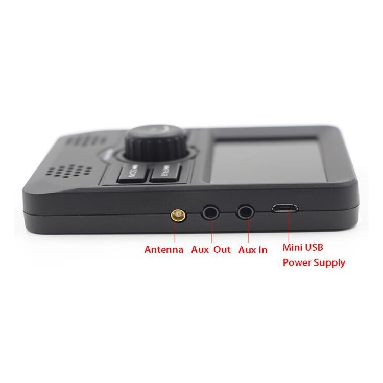Windscreen Interior Glass Mount Car Digital DAB/DAB+ FM Radio Adapter Bluetooth Transmitter - Black-13