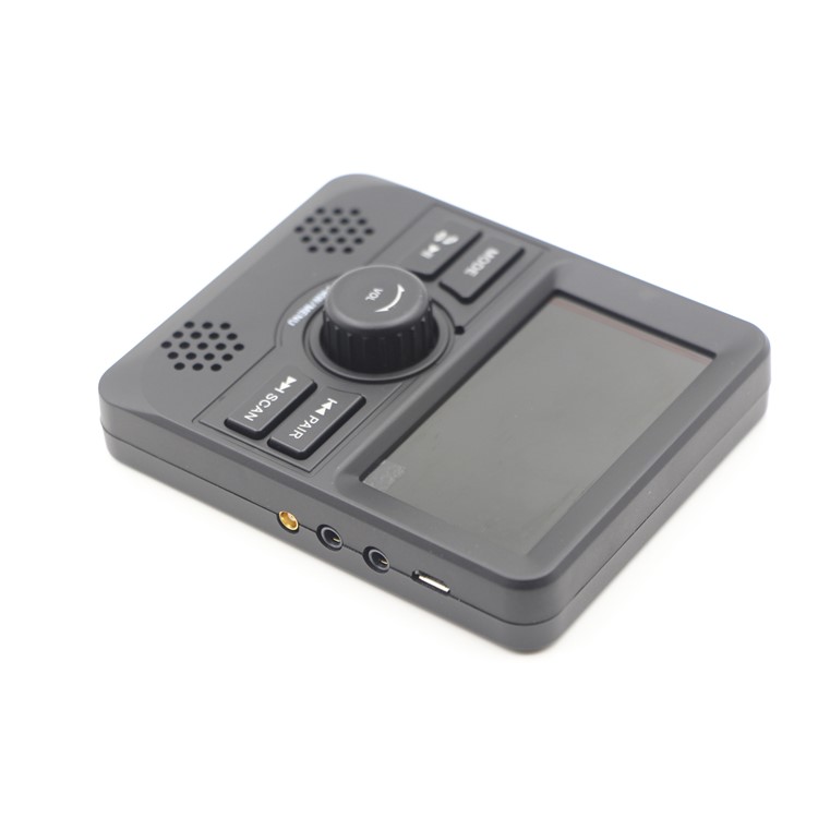 Windscreen Interior Glass Mount Car Digital DAB/DAB+ FM Radio Adapter Bluetooth Transmitter - Black-3