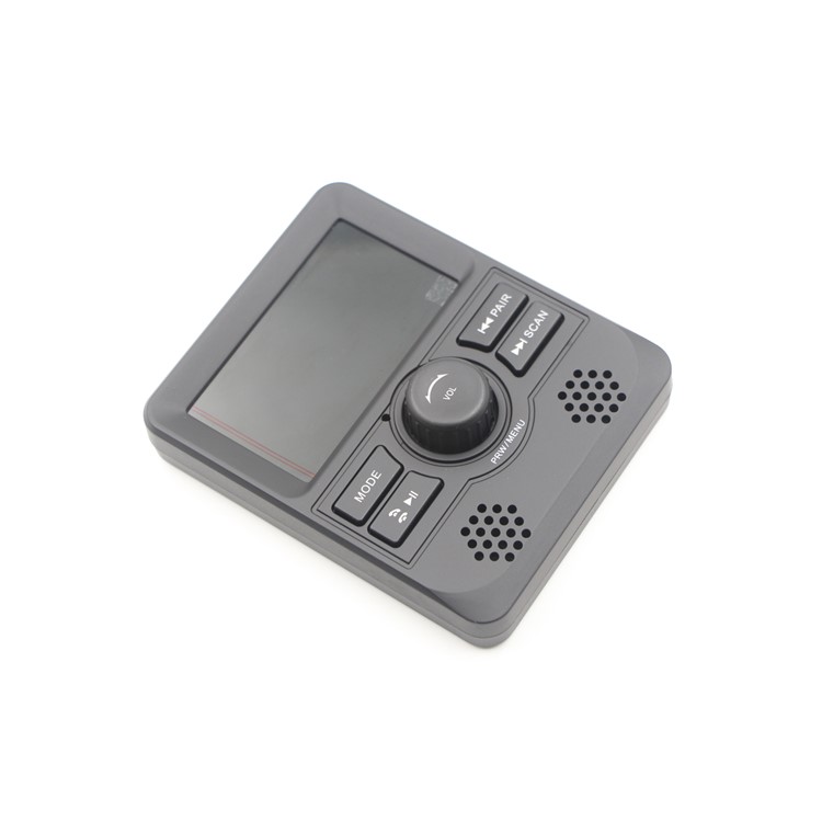 Windscreen Interior Glass Mount Car Digital DAB/DAB+ FM Radio Adapter Bluetooth Transmitter - Black-5