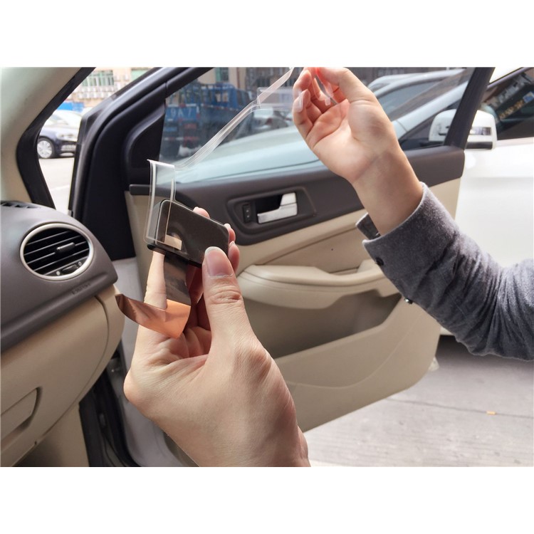 Windscreen Interior Glass Mount Car Digital DAB/DAB+ FM Radio Adapter Bluetooth Transmitter - Black-8
