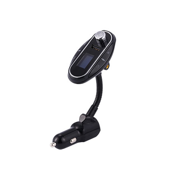 T12 Wireless Car MP3 Player Bluetooth Hands-free Car Kit FM Transmitter Support TF Card/U Disk-2