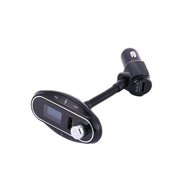 T12 Wireless Car MP3 Player Bluetooth Hands-free Car Kit FM Transmitter Support TF Card/U Disk-3