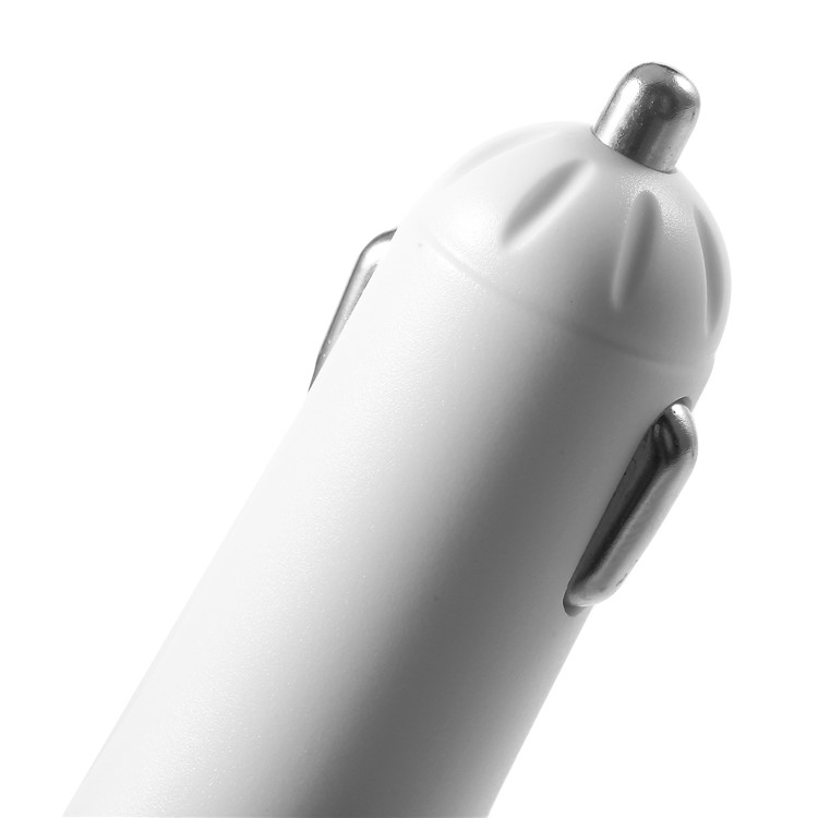 CARC5 Bluetooth TM Transmitter Dual USB Car Charger Wireless Car Kit Support TF Card/Aux-in - Silver-8