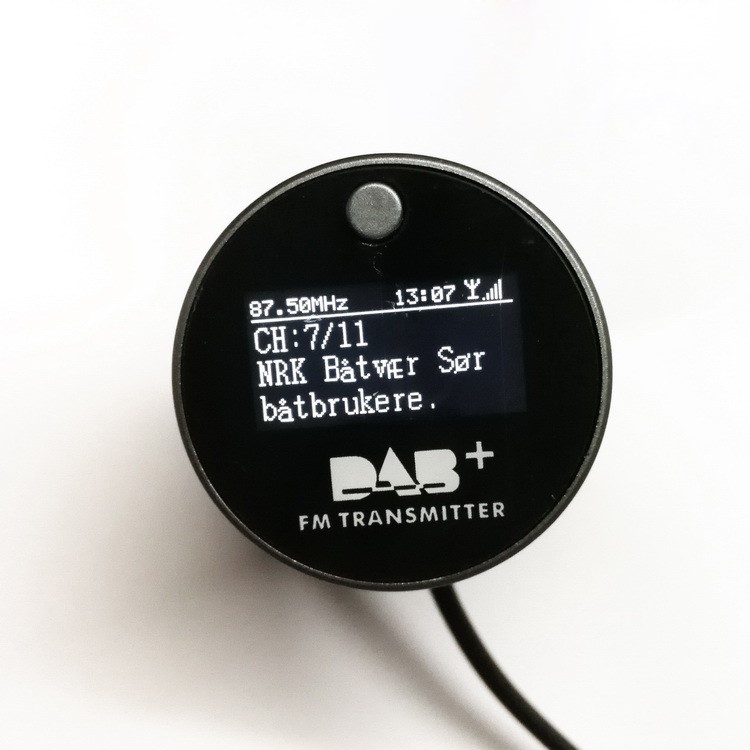 Car DAB+ Radio Receiver FM Transmitter In-Car Music Player 5V/2.4A USB Car Charger-4