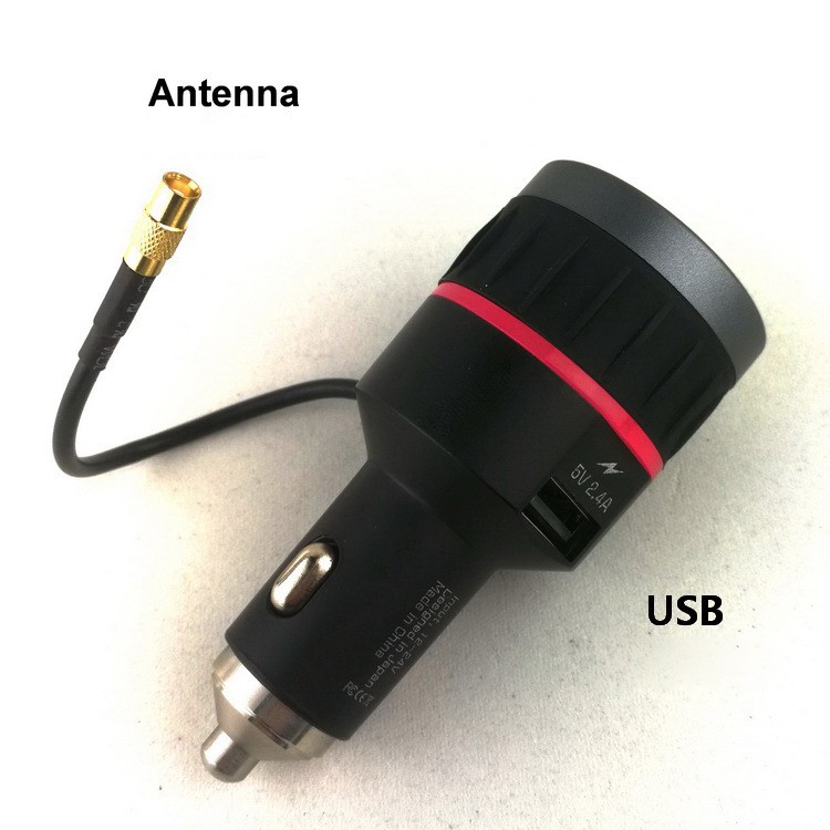 Car DAB+ Radio Receiver FM Transmitter In-Car Music Player 5V/2.4A USB Car Charger-5
