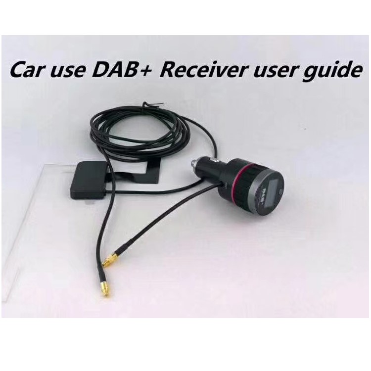 Car DAB+ Radio Receiver FM Transmitter In-Car Music Player 5V/2.4A USB Car Charger-9