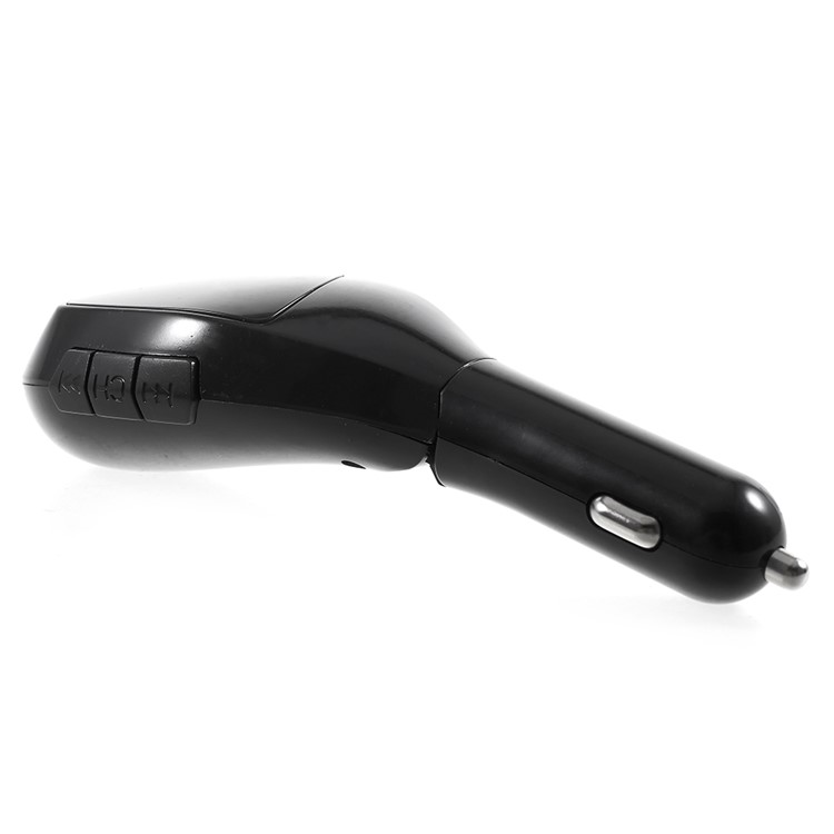 X5 Bluetooth FM Transmitter Car Charger Wireless Car Kit Support TF Card/Hands-free Phone Call-2
