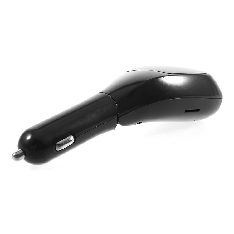 X5 Bluetooth FM Transmitter Car Charger Wireless Car Kit Support TF Card/Hands-free Phone Call-3