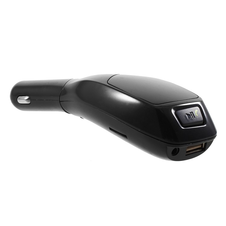 X5 Bluetooth FM Transmitter Car Charger Wireless Car Kit Support TF Card/Hands-free Phone Call-4