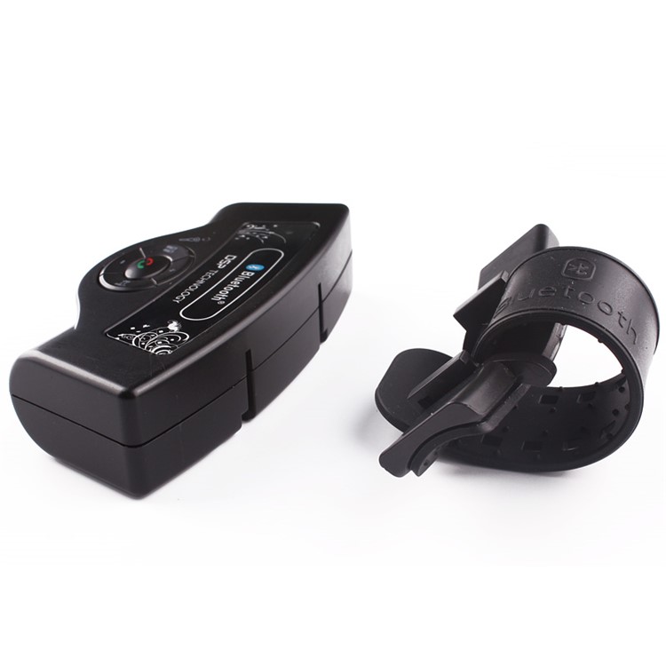 Steering Wheel Hands-free Auto Bluetooth Car Kit Built-in Speaker-5