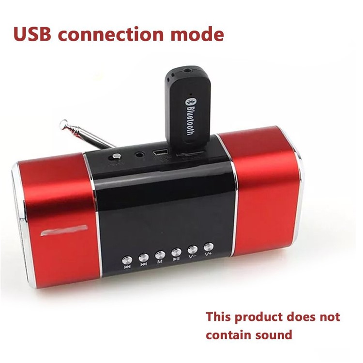 Adaptador De Receptor Estéreo Sem Fio Bluetooth USB Com Conector De 3,5 Mm-7