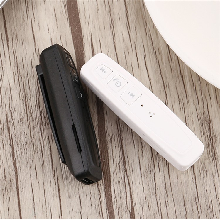 Wireless Bluetooth 4.2 Stereo Audio Music Receiver Support Hands-free Calling - Black-3