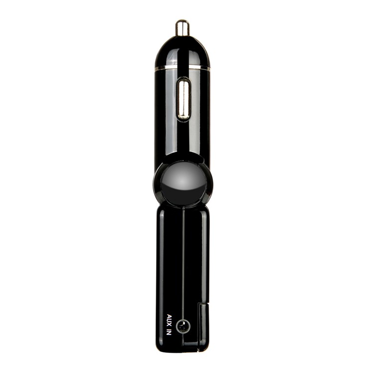 M318 Car Bluetooth Transmitter with FM & Hands-free & USB Charger Support A2DP-2