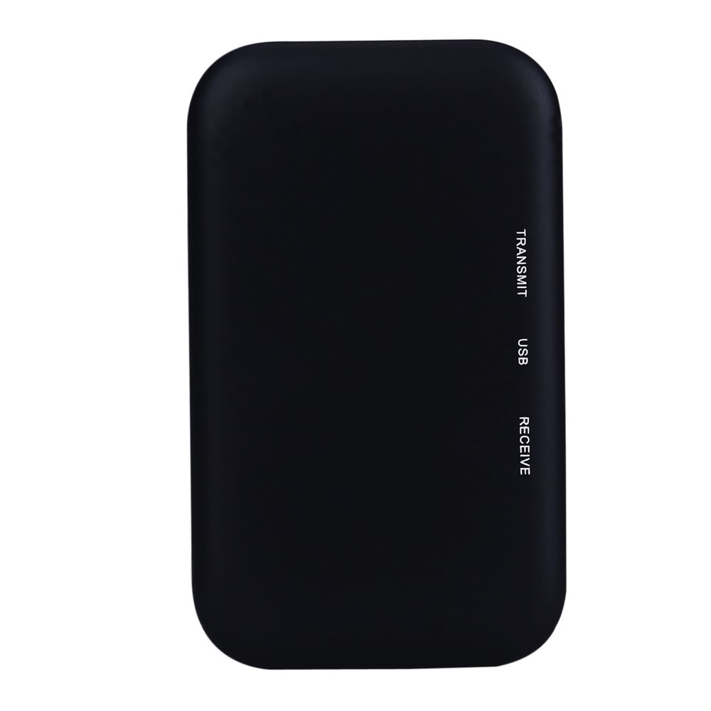 Bluetooth 4.0 Transmitter Receiver 2-in-1 3.5mm Wireless Audio Adapter for TV / Home Stereo System etc. - Black-12