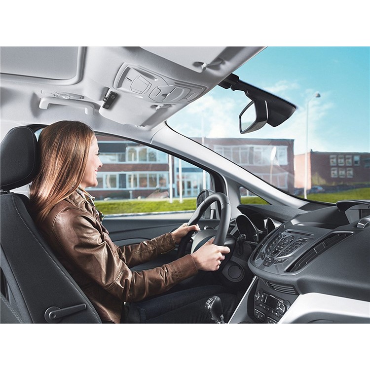 Bluetooth 4.1 Sun Visor Car Speakerphone A2DP Streaming Hands-Free Car Kit - Black-7