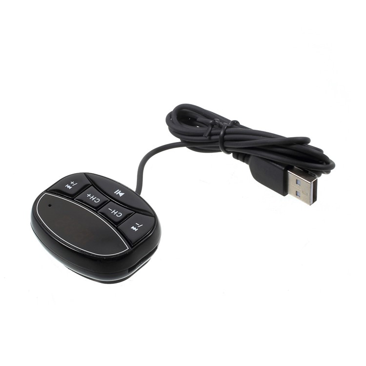HK012D Wireless Car Bluetooth Hands-free Music Player FM Transmitter with Dual USB Port 5V 2.1A-2
