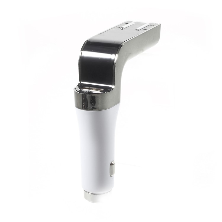 Safety Hammer Bluetooth MP3 Player FM Transmitter Hands-free Car Kit Charger BT590 - Silver-2