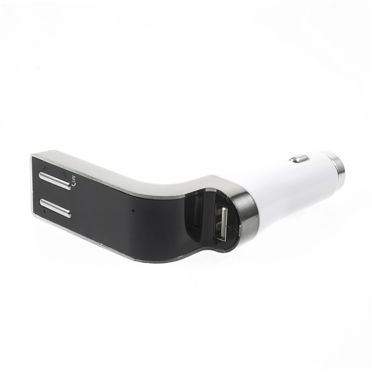 Safety Hammer Bluetooth MP3 Player FM Transmitter Hands-free Car Kit Charger BT590 - Silver-5