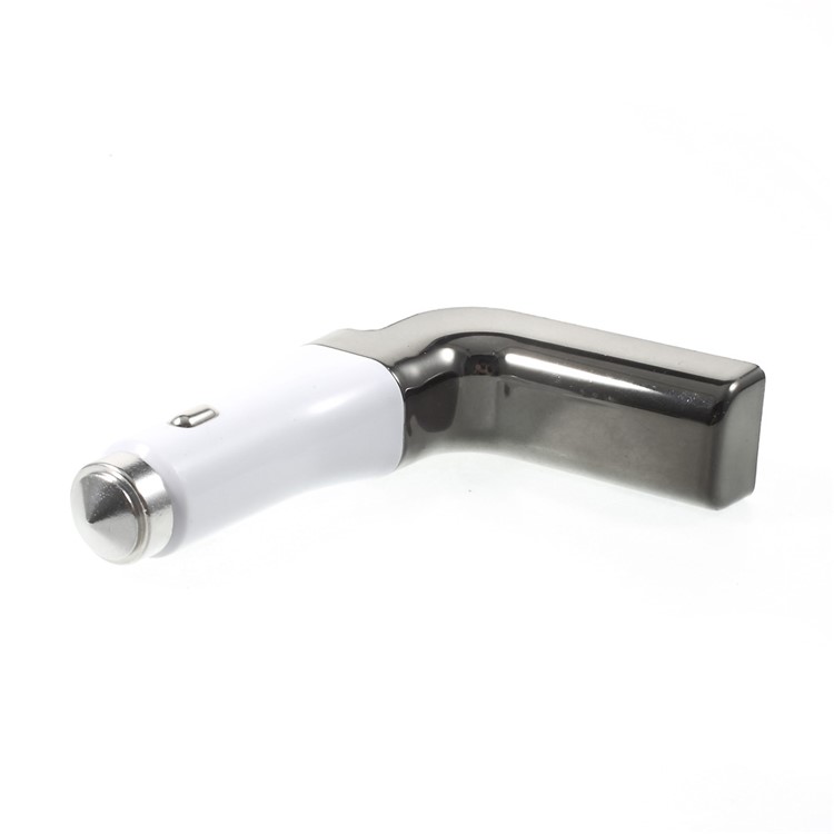 Safety Hammer Bluetooth MP3 Player FM Transmitter Hands-free Car Kit Charger BT590 - Silver-6