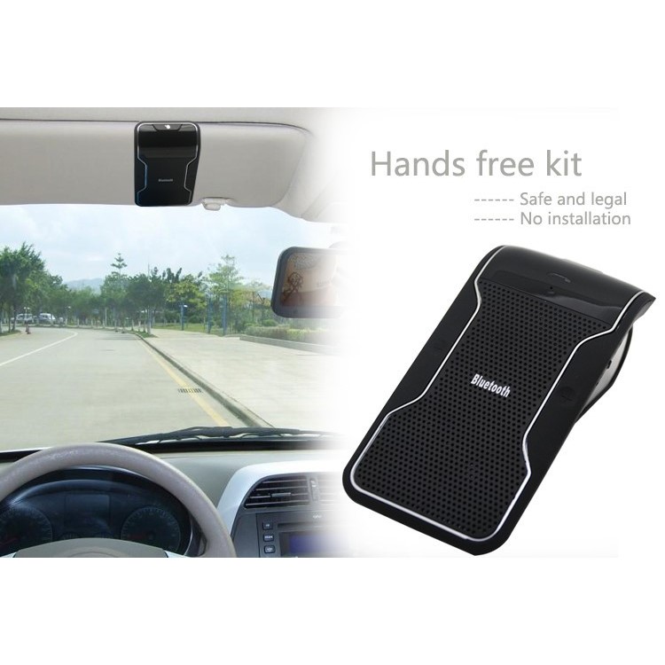 158 Wireless Bluetooth Hands-free Car Kit + USB Car Charger-3