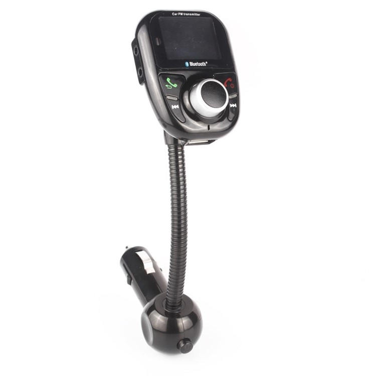 BT002 Bluetooth Car MP3 Audio Player FM Transmitter with Remote Control LCD Screen USB Charger-5