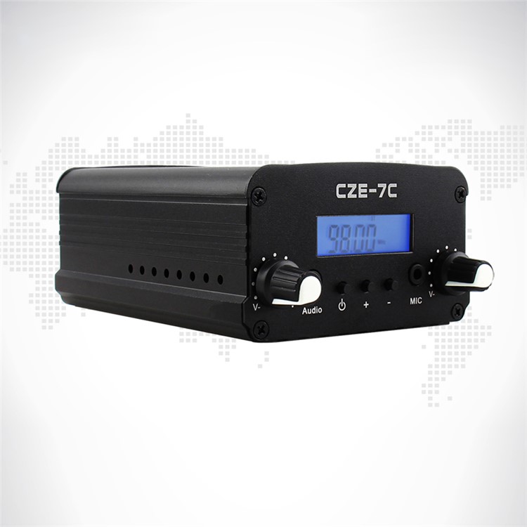 7W Stereo Good Sound Quality FM Broadcast Transmitter-4
