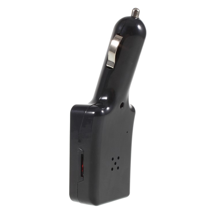12/24V Car FM Transmitter Bluetooth MP3 Player Single USB Car Charger - Style A-2