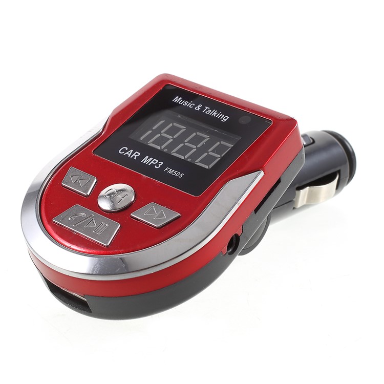 FM505 Car MP3 Music Player FM Transmitter Wireless Bluetooth Car Kit USB Car Charger Built-in Mic-1