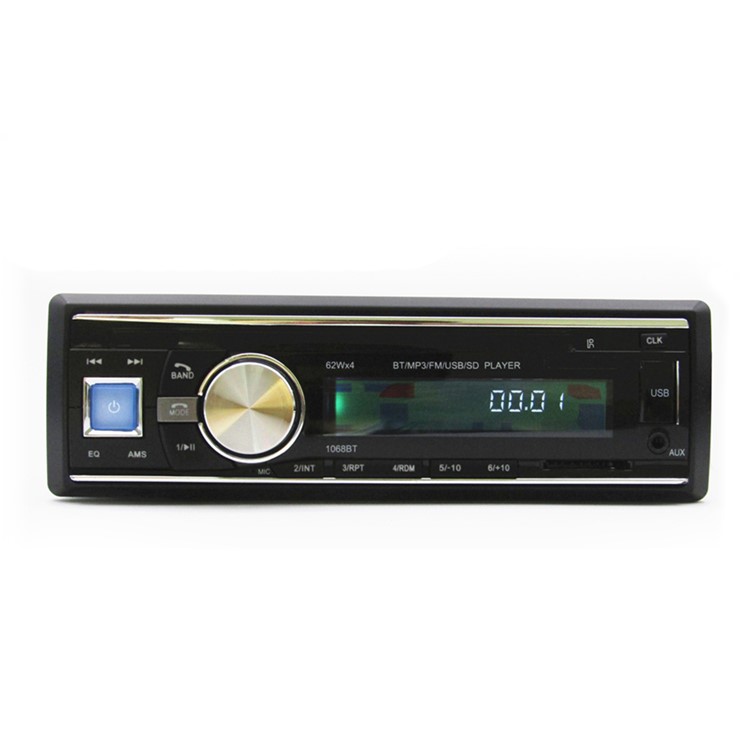 Bluetooth MP3 USB SD Music Player FM Radio Car Audio with Remote Controller - Black-2