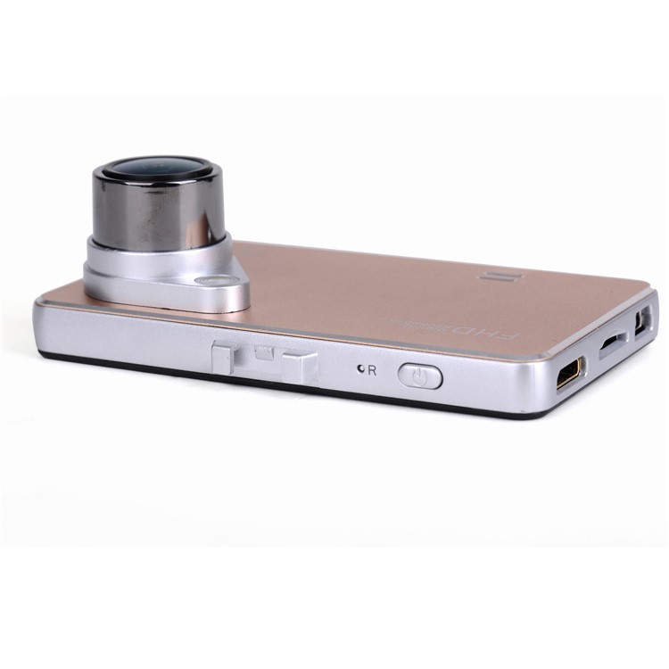 TH-H2000 Full HD 1080P Car DVR Cam Vehicle Camera with Night Vision - Rose Gold-2