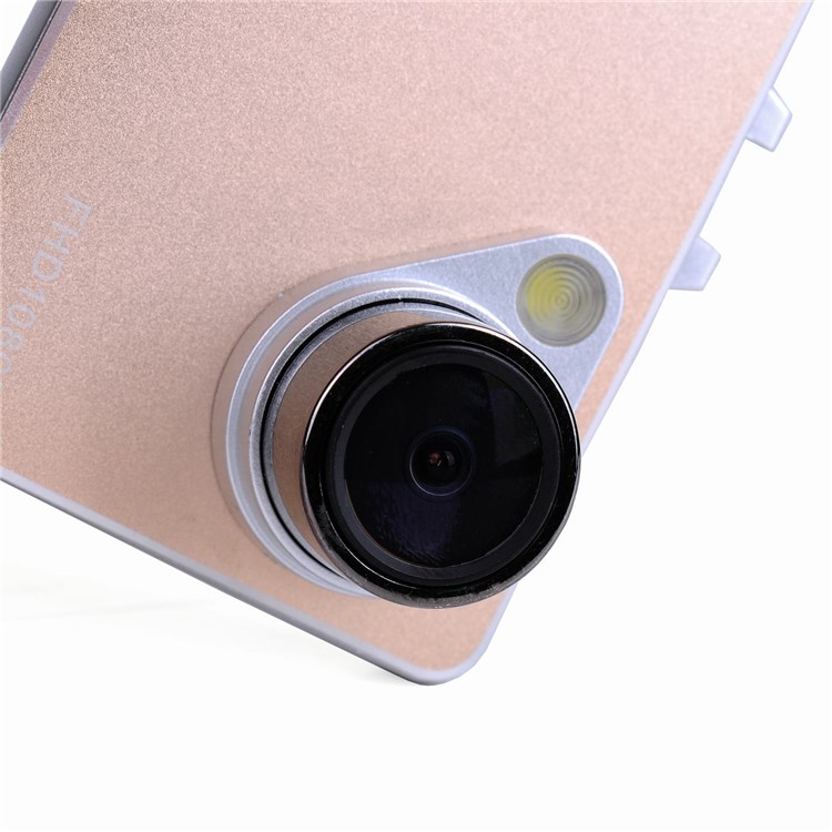 TH-H2000 Full HD 1080P Car DVR Cam Vehicle Camera with Night Vision - Rose Gold-4