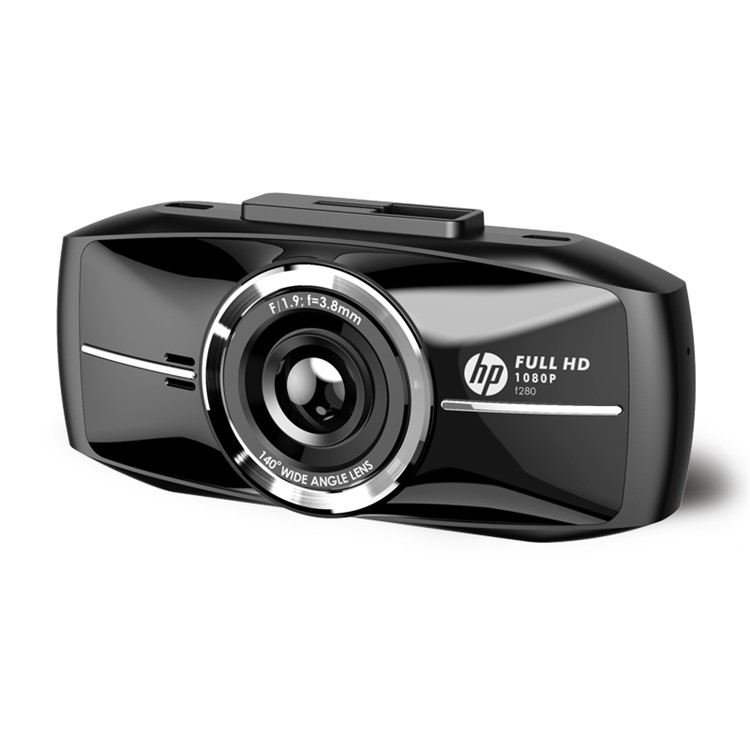HP F280 2.7'' LCD 1080P Full HD Wide Angle View Car DVR Recorder-1