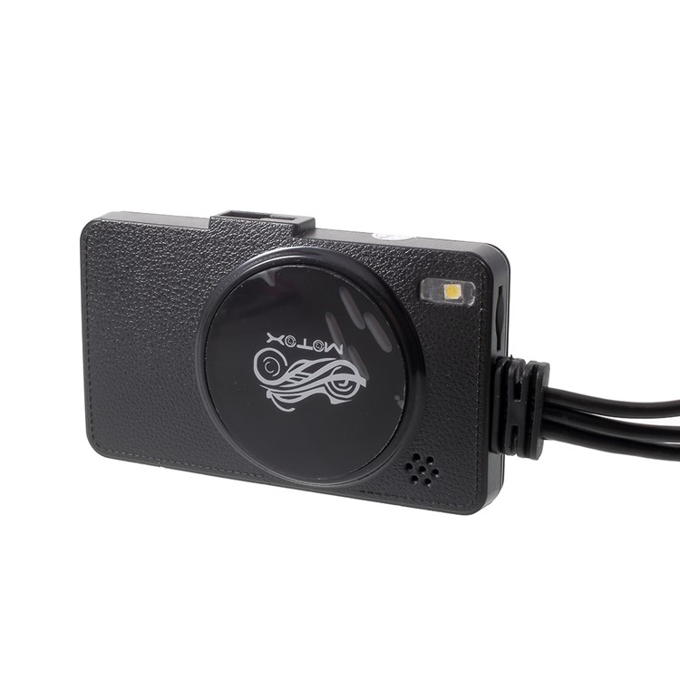 Shop Two Channels HD 1080P Motorcycle Recorder Night Vision Motorcycle ...