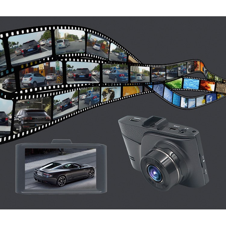 CT611 1080P Full HD 3-inch LCD Car DVR Camcorder 170-Degree Wide Angle Dashboard Camera-12