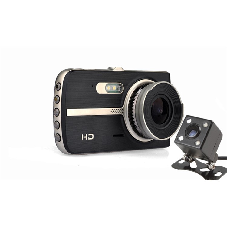 H430 4 inch IPS Screen Dual Lens Car DVR Car Dash Cam Recorder with 1080P 170° Wide Angle-6