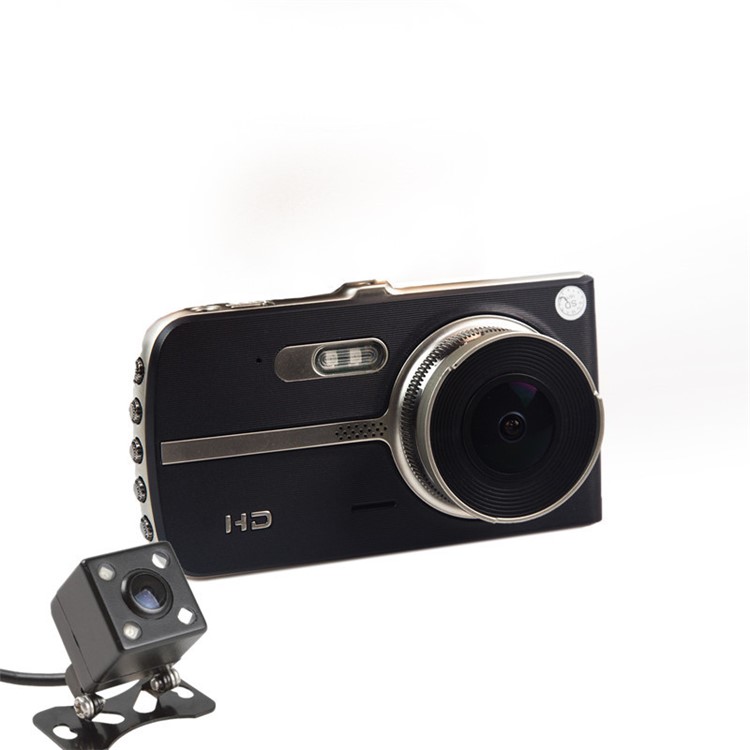 H430 4 inch IPS Screen Dual Lens Car DVR Car Dash Cam Recorder with 1080P 170° Wide Angle-9